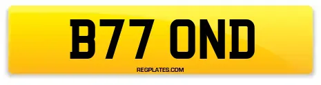 B77 OND