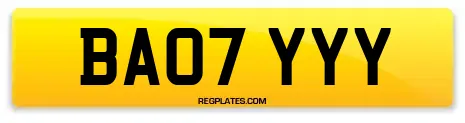 BA07 YYY
