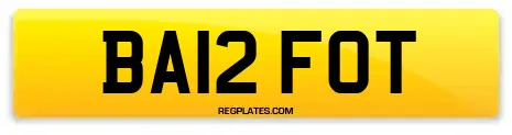 BA12 FOT