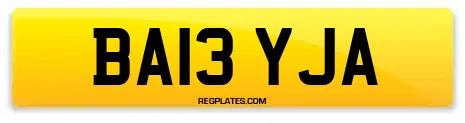 BA13 YJA