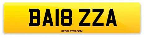 BA18 ZZA