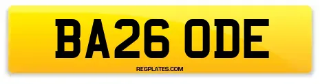 BA26 ODE