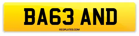 BA63 AND