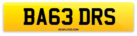 BA63 DRS
