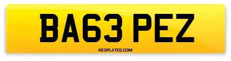 BA63 PEZ