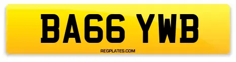 BA66 YWB