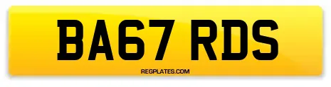 BA67 RDS