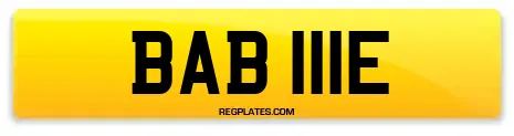 BAB 111E