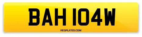 BAH 104W