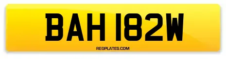 BAH 182W