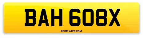 BAH 608X