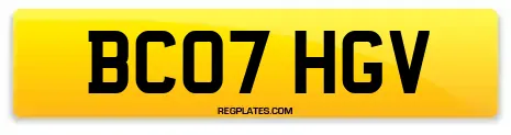 BC07 HGV