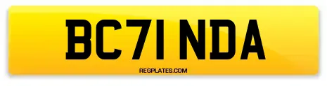 BC71 NDA