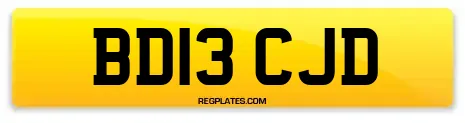 BD13 CJD