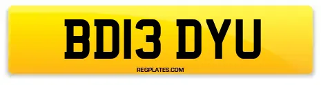 BD13 DYU