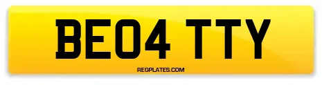 BE04 TTY
