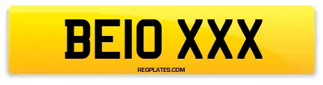 BE10 XXX