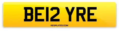 BE12 YRE
