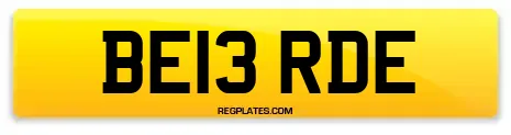 BE13 RDE