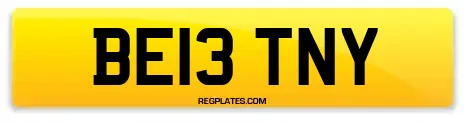 BE13 TNY