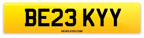BE23 KYY