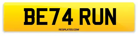 BE74 RUN