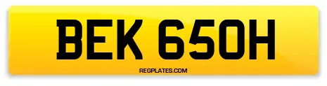 BEK 650H