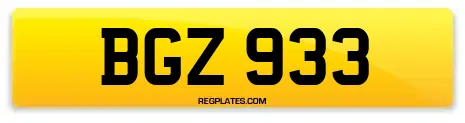 BGZ 933