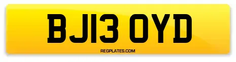 BJ13 OYD