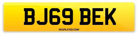 BJ69 BEK
