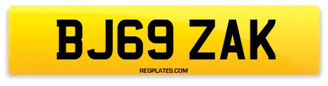 BJ69 ZAK