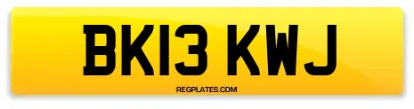 BK13 KWJ