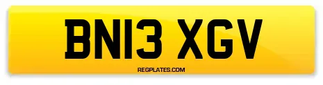 BN13 XGV