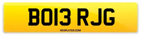 BO13 RJG