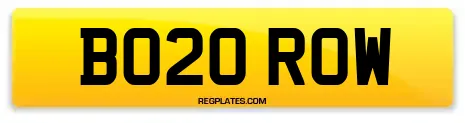 BO20 ROW