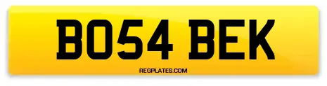 BO54 BEK