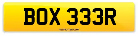BOX 333R
