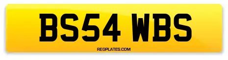 BS54 WBS