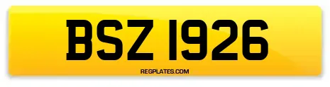BSZ 1926