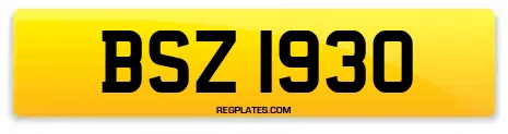 BSZ 1930