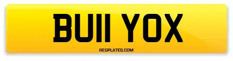 BU11 YOX