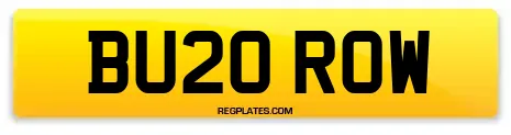 BU20 ROW