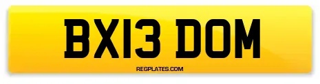 BX13 DOM