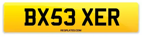 BX53 XER