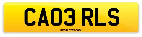 CA03 RLS