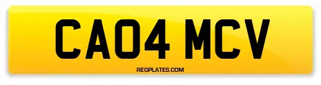 CA04 MCV