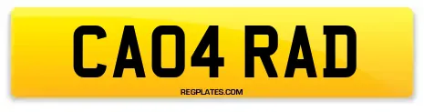 CA04 RAD