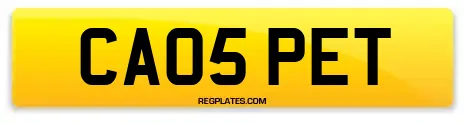CA05 PET