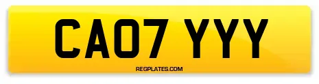 CA07 YYY