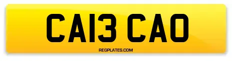 CA13 CAO
